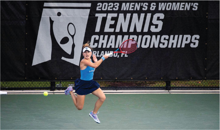 Blue 84 UNC Womens Tennis National Champ Tee - CAROLINA_BLUE